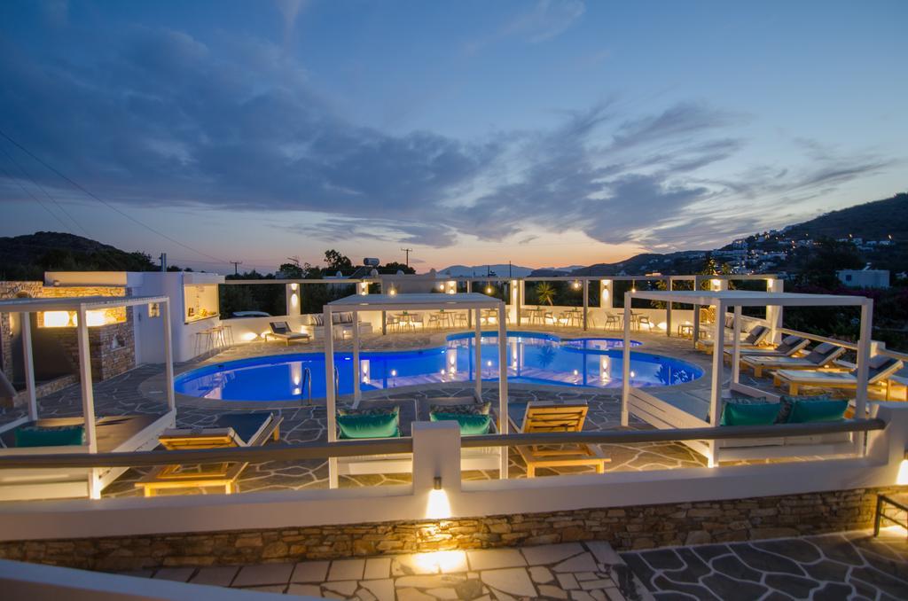 Island House Hotel Mylopotas Esterno foto