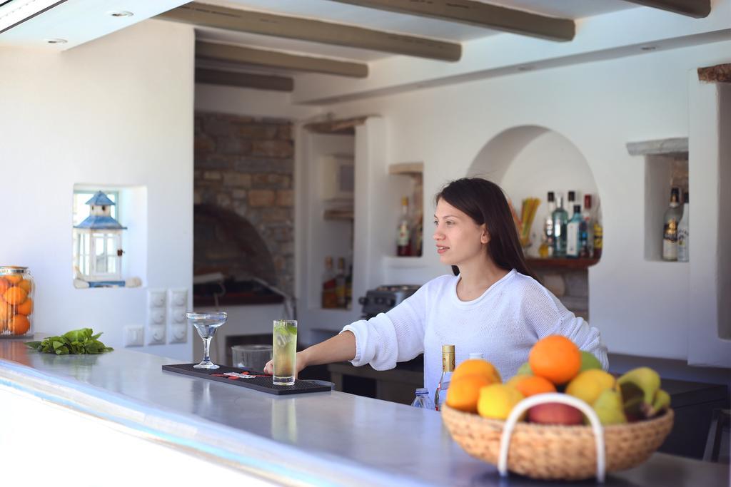 Island House Hotel Mylopotas Esterno foto