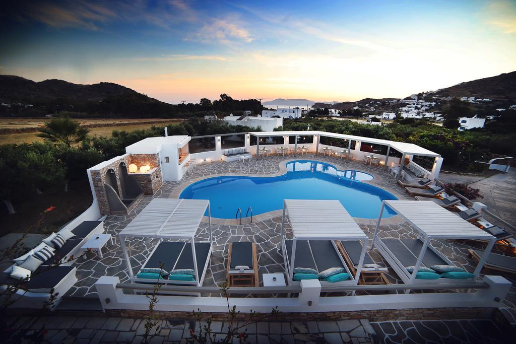 Island House Hotel Mylopotas Esterno foto