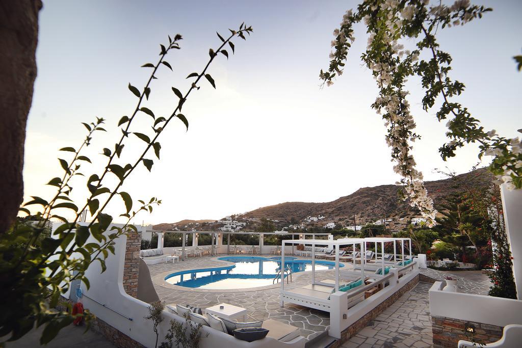 Island House Hotel Mylopotas Esterno foto